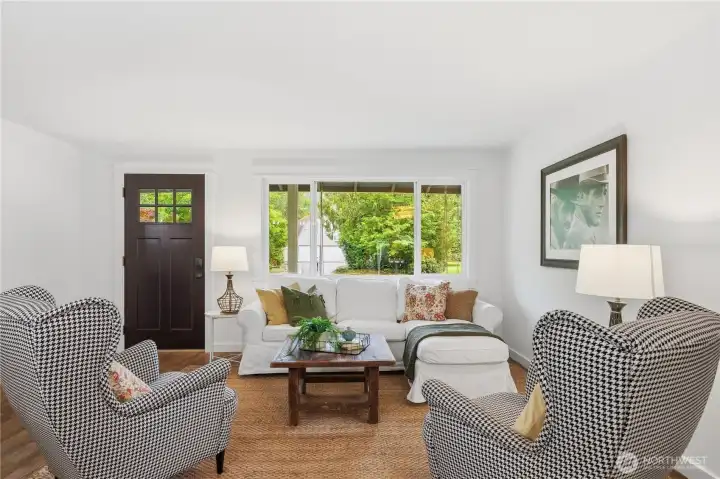 Fresh new interior paint throughout creates a bright, clean, move-in ready feel.