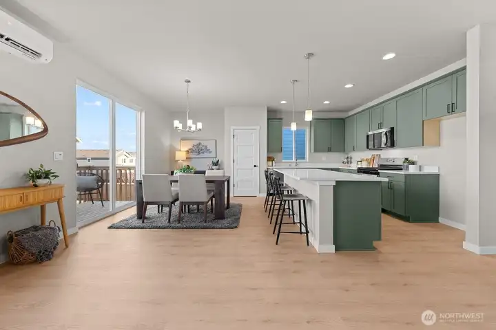Photographs are for illustrative purposes only. Features, finishes, interior/exterior colors, landscaping and floorplan shown may vary from actual homes built