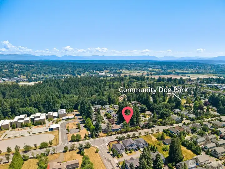 Upland Green boasts walking trails and has it's own park as well and a community dog park.
