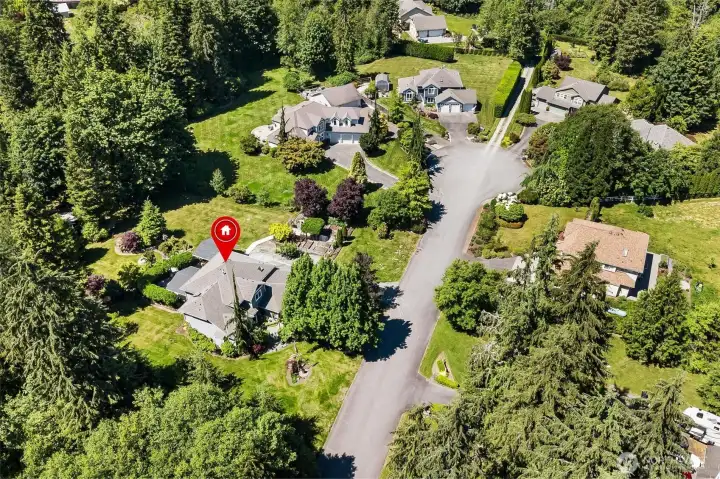 1 of 8 homes in this beautiful 1 acre each community.