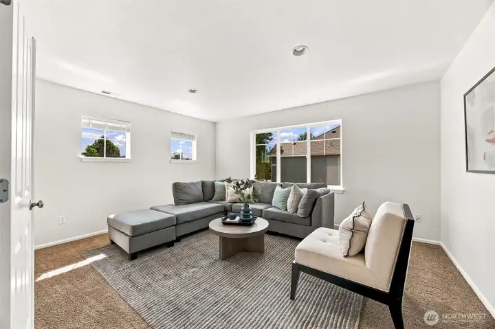Upstairs Bonus/Entertainment Room.
