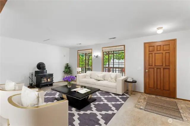 Living Room-Virtual Staging