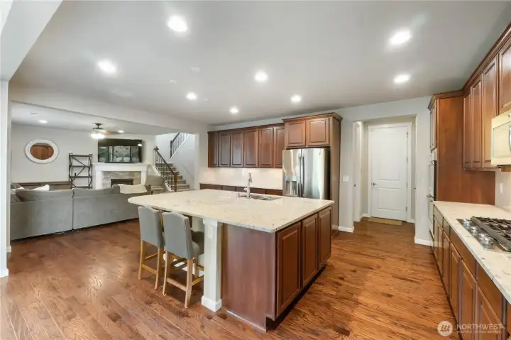 Gas 5 burner cooktop