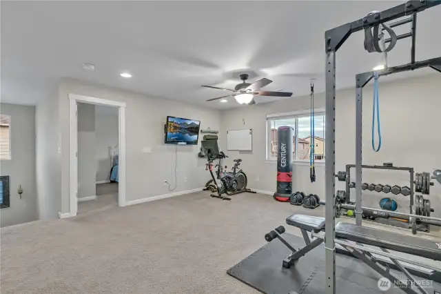 Upstairs living room