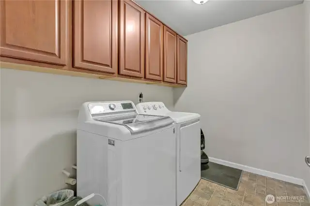 upstairs laundry
