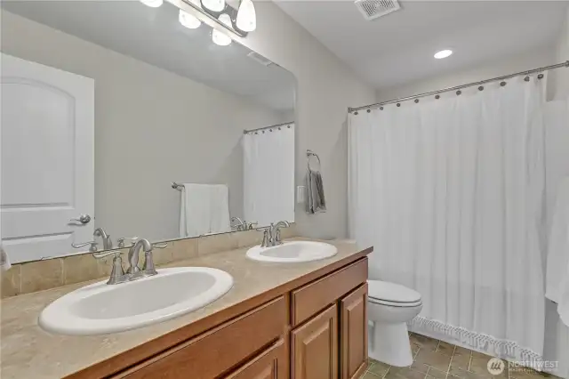 Upstairs bathroom