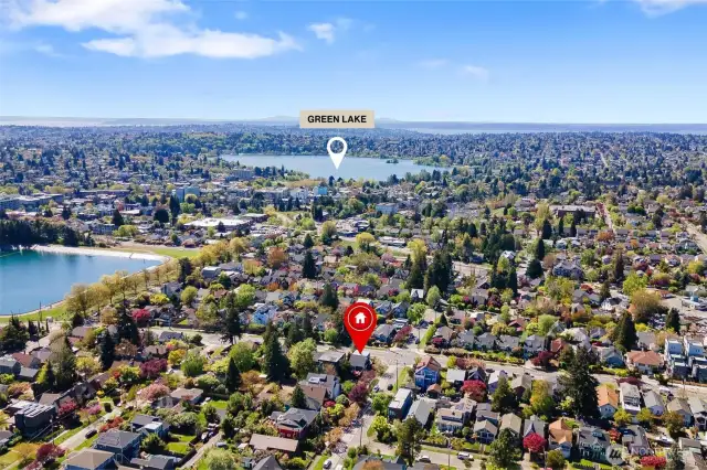 Close to many amenities, parks and Link Lite Rail Station (65th)