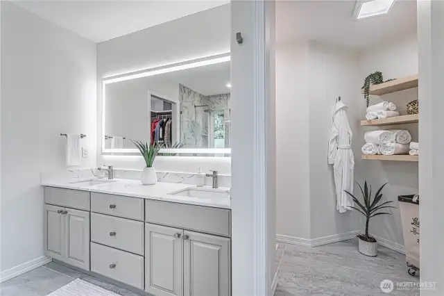 Spa-Like bathroom