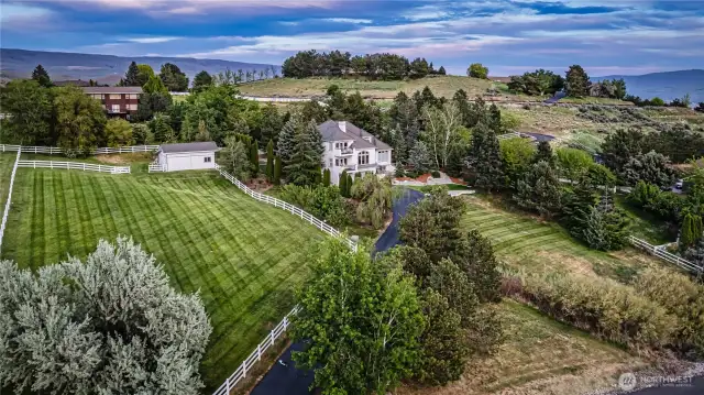 pasture and barn
