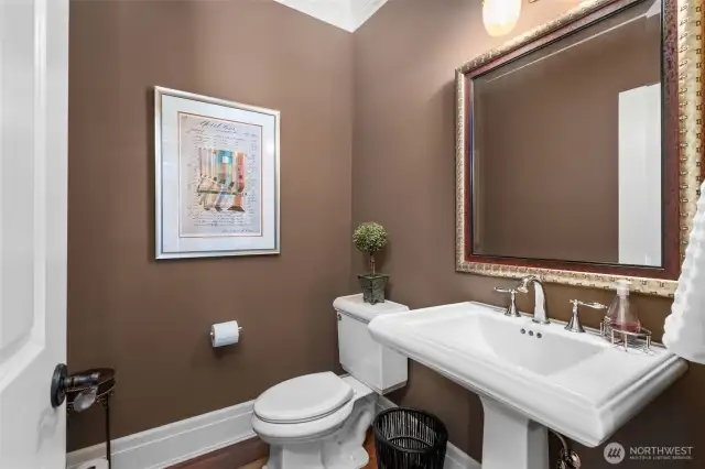 Main Floor Half Bath.