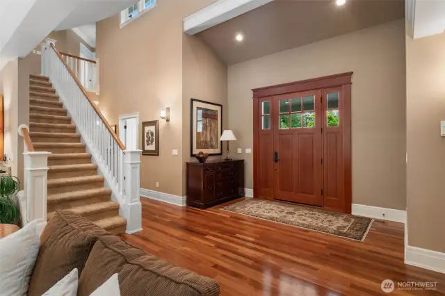Oversized Custom Front Door.