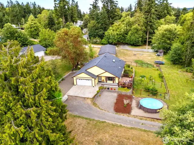 Your Private Retreat Awaits.  Driveway serves only this residence.