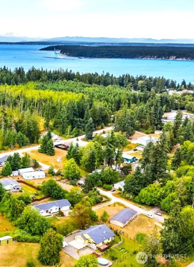 Port Townsend Tip of Washington State's Puget Sound in The Great Pacific Northwest