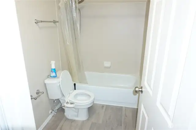 Toilet and shower tube