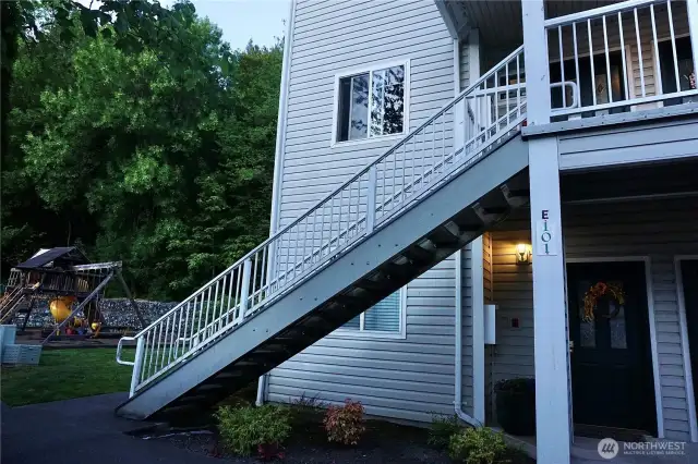 Going Up Stairs