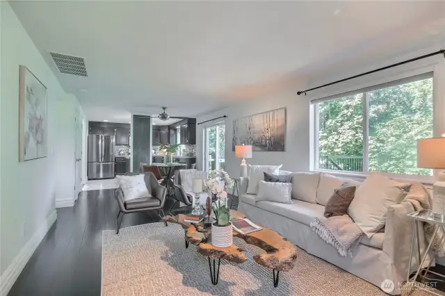 View from family room