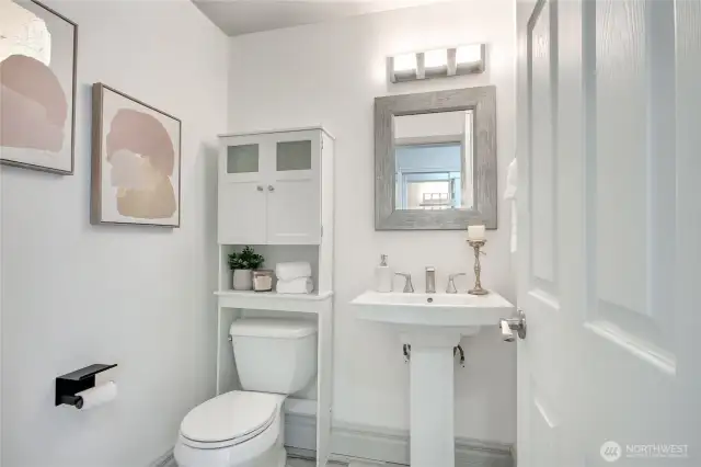 Powder bath on mainfloor
