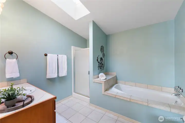 Large Primary Bathroom