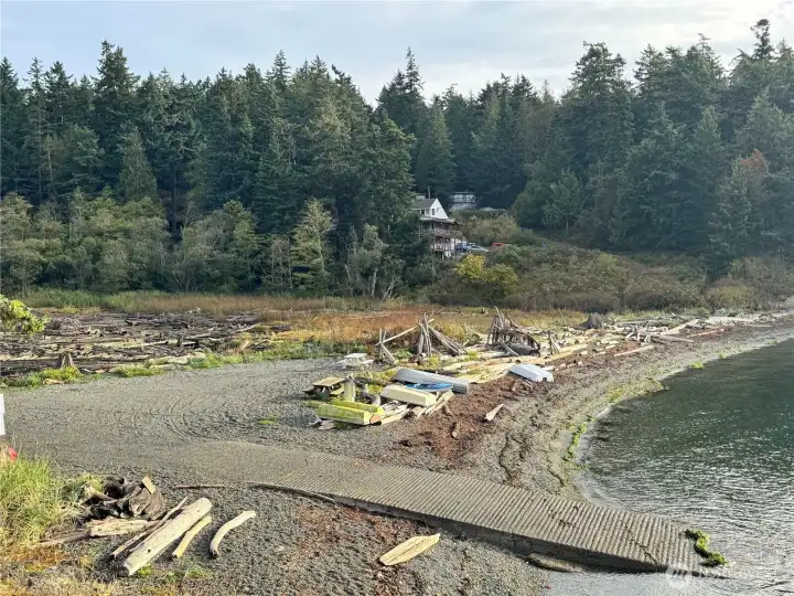 Private boat launch