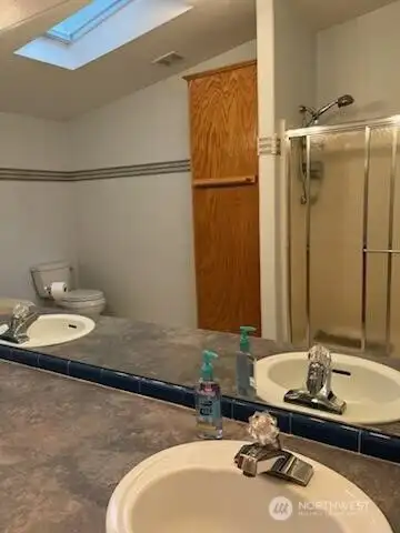 Primary Bath showing Shower