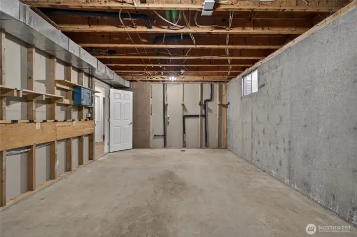 Or finish into bed + bath (plumbing is right there!)