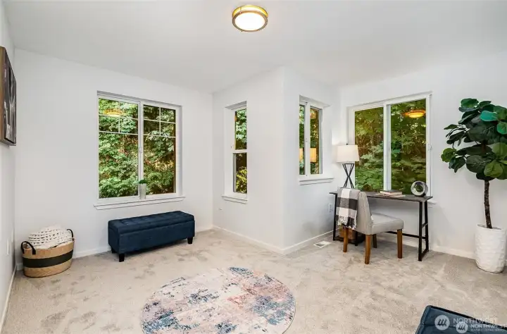 Brand new carpeting on stairs and upper and lower levels.