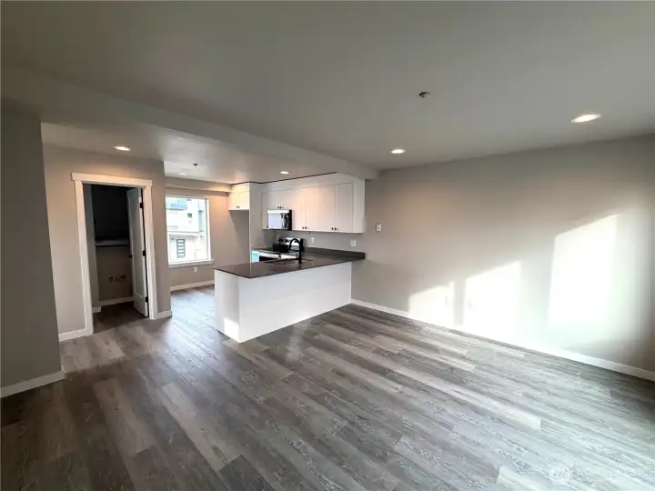 Subject property. Contemporary finishes & locally crafted cabinets