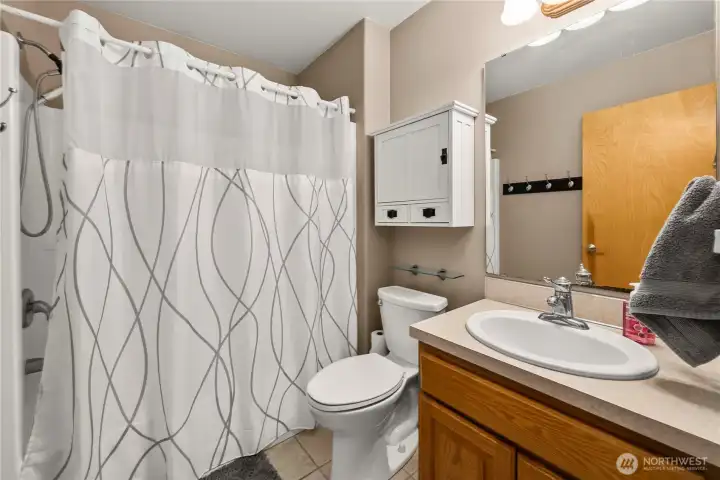 The second full bathroom