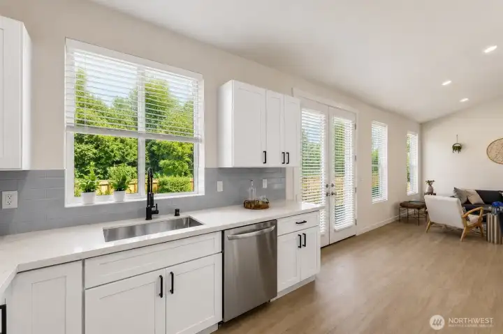 Interior photos of model unit.