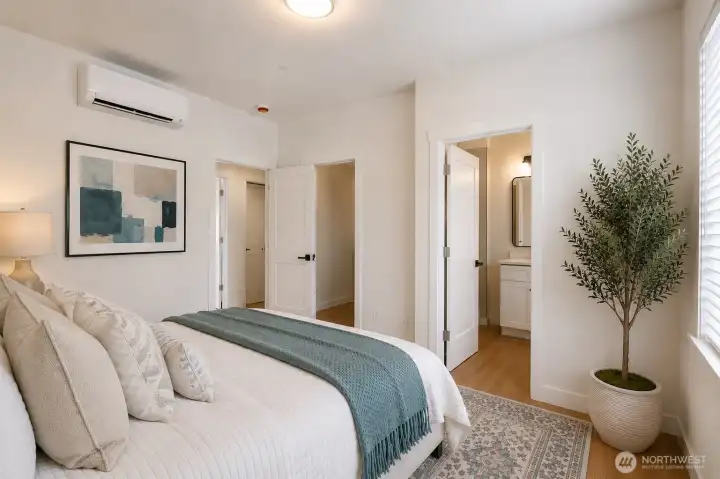 Interior photos of model unit.