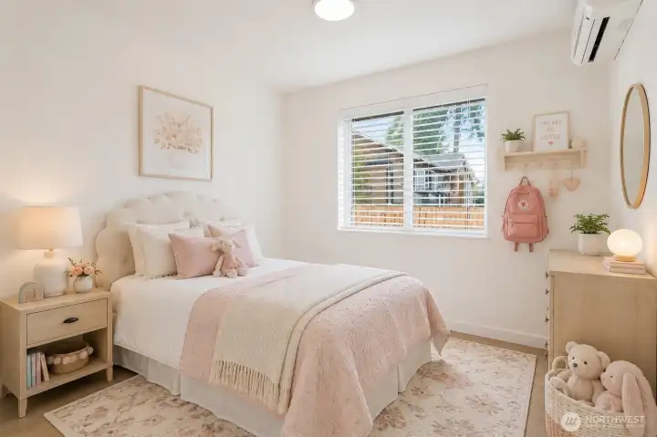 Interior photos of model unit.