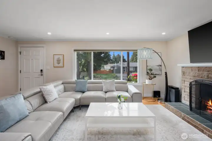 Upstairs living room