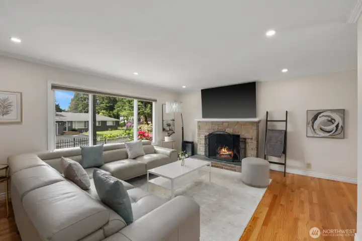 Upstairs living room