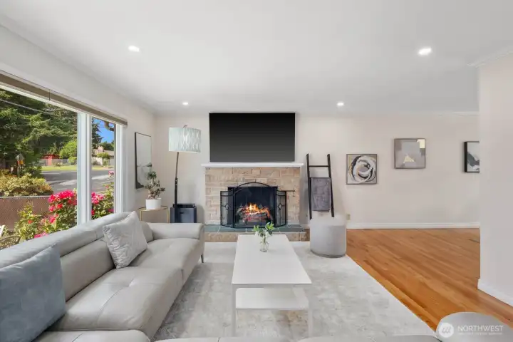 Upstairs living room