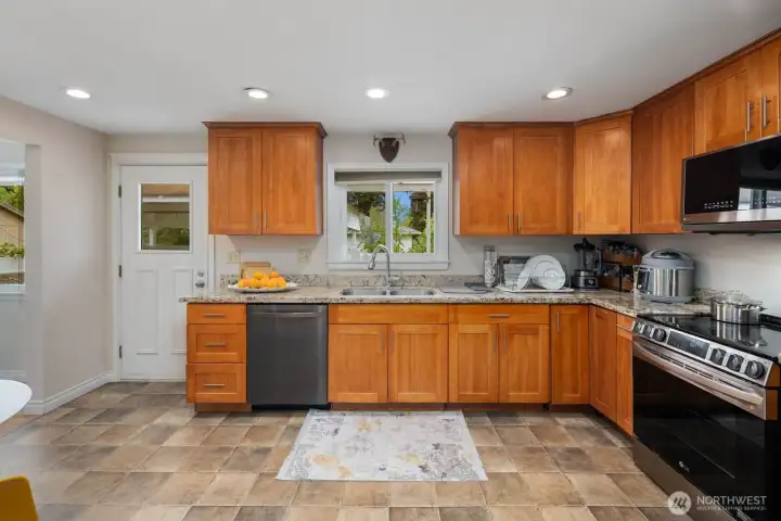 Upstairs kitchen