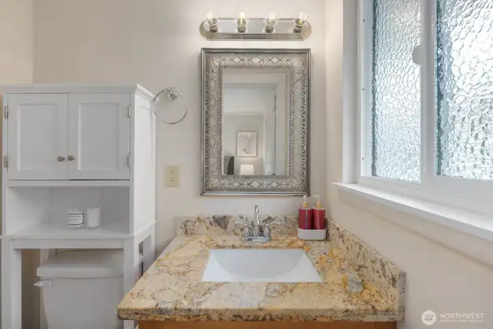 Primary half bath