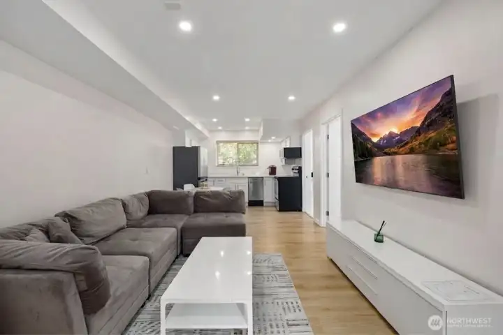 Downstairs Mother in law / ADU unit living room
