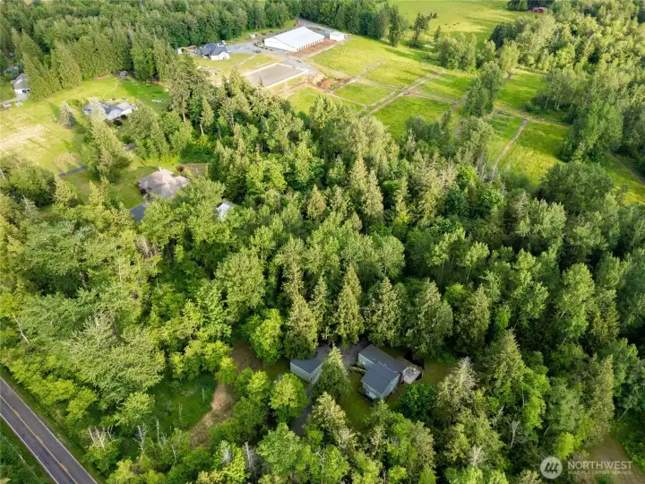Rare acreage opportunity with trees, privacy, and country character