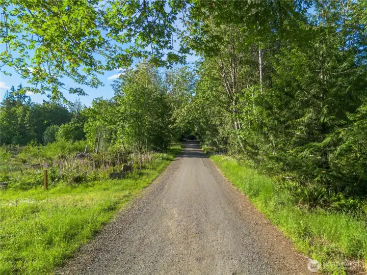 Road maintenance agreement in place to maintain this beautiful drive in Road maintenance agreement in place to maintain this beautiful drive in