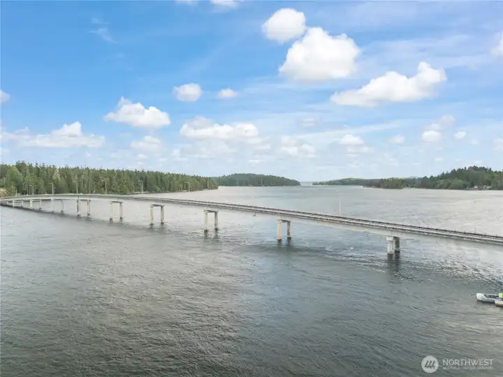 Island living: no ferry required Island living: no ferry required