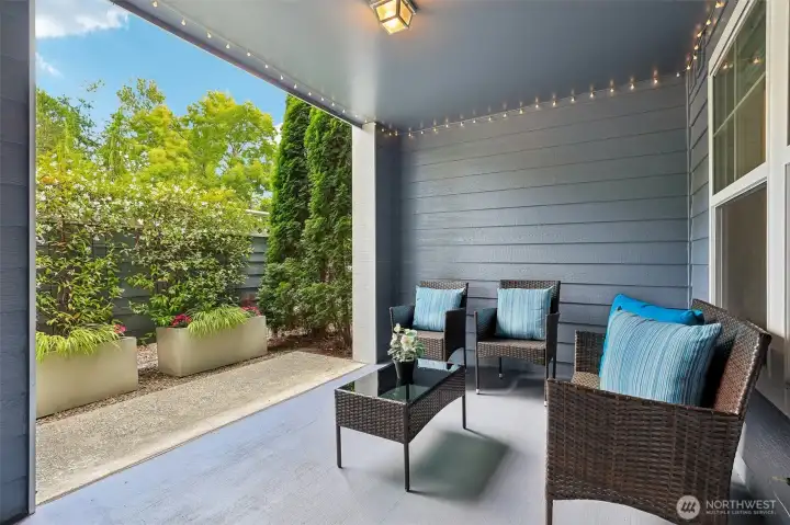 Nature creates a private space for your summer relaxation Nature creates a private space for your summer relaxation