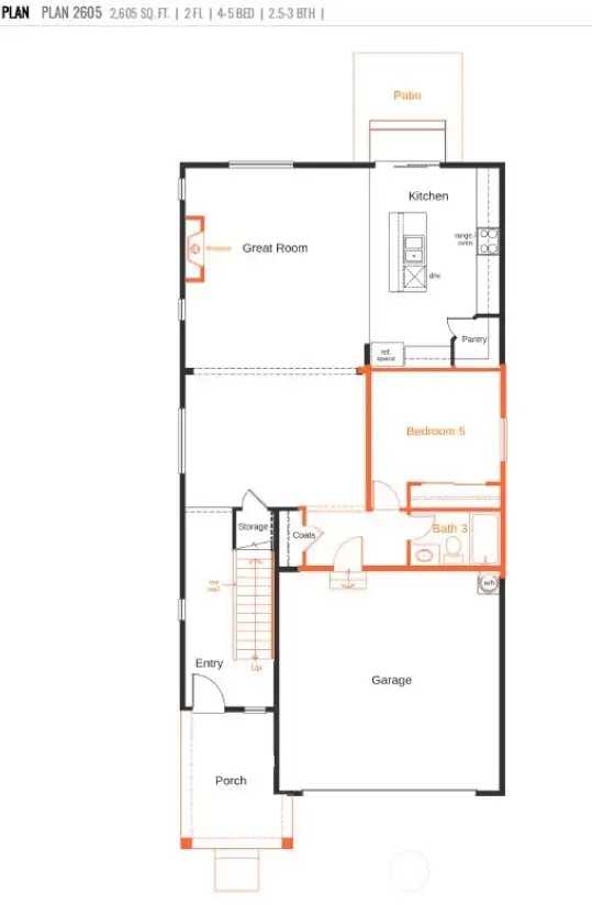 2605 1st Floor layout