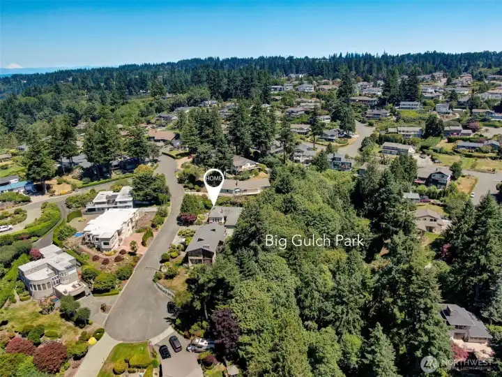 This exceptional property offers privacy, tranquility, and quick access to shopping, Boeing, and Mukilteo Beach and Ferry!