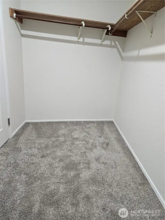 PRIMARY WALK IN CLOSET