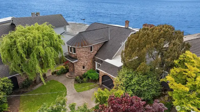 Ariel View of Home