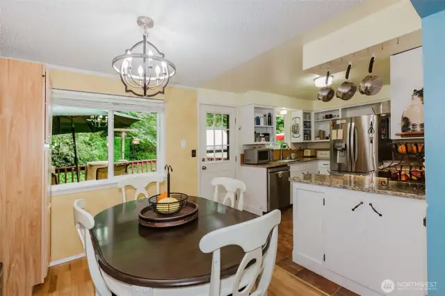 Dining Space to Kitchen