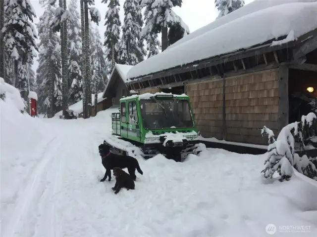 Includes one-of-a-kind LMC 1500 snowcat