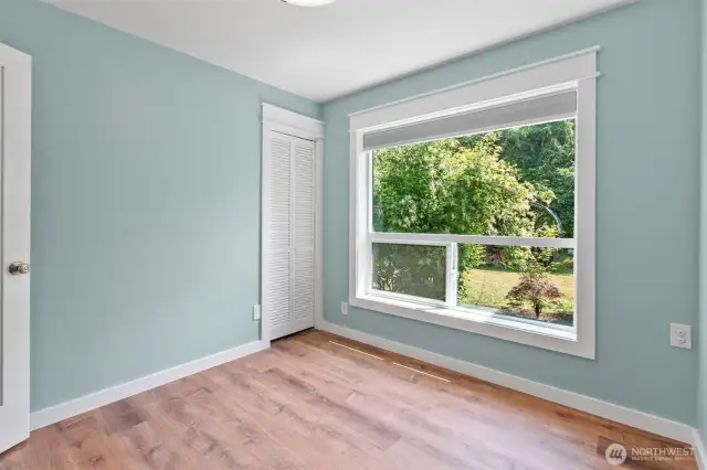 Second bedroom on the entry level