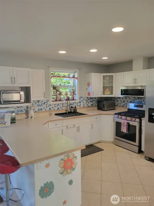 Refreshed cupboards