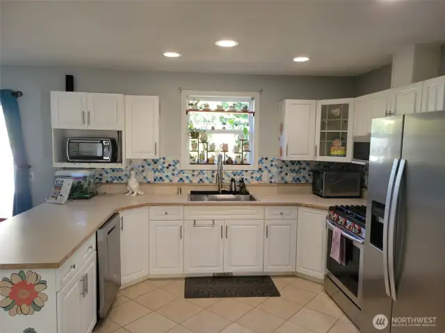 Refreshed cupboards